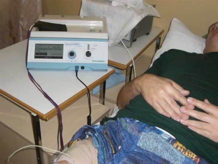 Physiotherapy procedures in the treatment of prostatitis. 