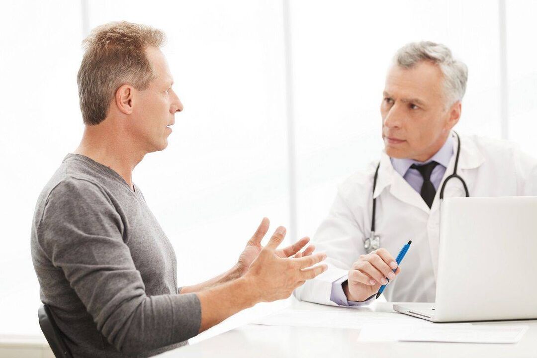 See a doctor for symptoms of prostatitis. 